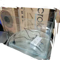 آکواریوم لبه خم شرکتی و پمپjingye