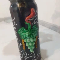 گلدان سفالی و فلزی|گل مصنوعی|قائن, |دیوار