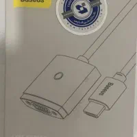 مبدل HDMI به VGA باسئوس مدل WKQX010102 طول 0.2 متر