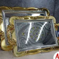 سینی پذیرایی دو تیکه|ظروف سرو و پذیرایی|شیراز, بازار|دیوار