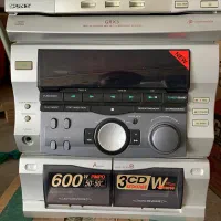 ضبط سی دی خور با جای دو نوار کاست مارک سونی اصل