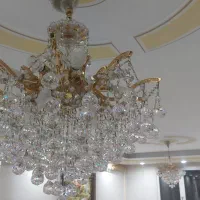 لوستر ۱۰ شاخه و ۸ شاخه سالم  نو نو|لوستر و چراغ آویز|تهران, آهنگ|دیوار