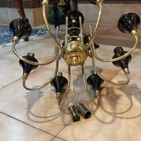 لوستر آب طلا|لوستر و چراغ آویز|تهران, جردن|دیوار