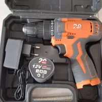 دریل شارژی برند20 با کیف