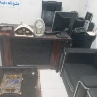 مبل ومیز وصندلی اداری سالم وکم کار بدون پارگی|دفتر کار|هشتگرد, گلسار|دیوار