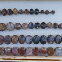 انواع انگشتر نقره عیار پایین و سنگ طبیعی|جواهرات|کرمانشاه, |دیوار