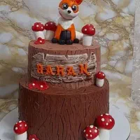 کیک تولد خانگی