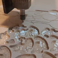 کارگاه تولیدی. برش cnc