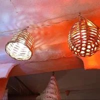 لوستر قفسی درب دار