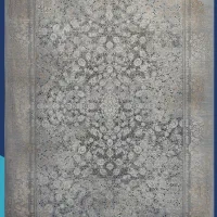 فرش ماشینی آیرین ماندگار۸۹۰ رنگ بژ نقره ای