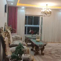 مبل ۹ نفر استیل و میز عسلی