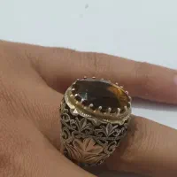 انگشتر کلکسیونی سیترین زرد