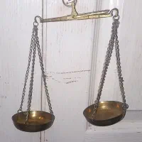ترازوی برنجی کلکسیونی