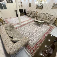 فرش۱۲متری ۶متری گل ابریشم تبریزاصلی تماماگلبرجسته