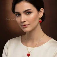 گردنبند دستبند گوشواره استیل و ژوپینگ|بدلیجات|رشت, فلسطین|دیوار