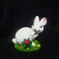 مجسمه خرگوش جاشمعی ماهی تحم مرغ رنگی نماد سال اسب|مجسمه، تندیس، ماکت|تهران, بازار|دیوار