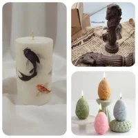 آموزش پروژه‌ای شمع نوروزی ویژه درآمد قبل عید