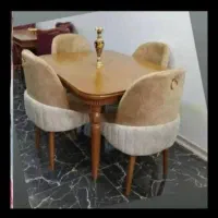 میز ناهار خوری چهار نفره|میز و صندلی غذاخوری|اصفهان, آزادگان|دیوار