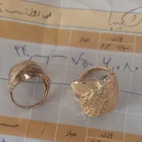 انگشتر طلا با فاکتور
