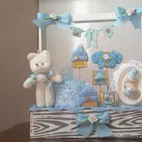 گیفت هدیه سیسمونی تولد بیمارستان شیک نوزاد کادو