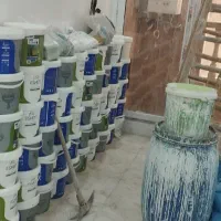نقاشی ساختمان مدارس  (اطمینان رحیمی)