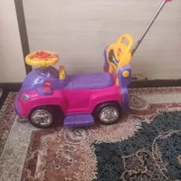 کالسکه با ماشین دستی صورتی|اسباب‌بازی بچه|یاسوج, |دیوار