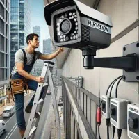 نصاب دوربین مداربسته آنالوگ و ای پی