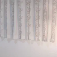 انواع پرده حریر گلدار، ساتن سفید، توری و زیرپرده|پرده، رانر، رومیزی|وحیدیه, |دیوار