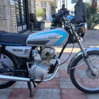 موتور هندا 125 روغنی 5 دنده مزایده|موتورسیکلت|گمیشان, |دیوار