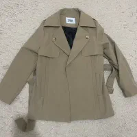 ترنج کت کوتاه بارانی ترند zaraکاملا نو