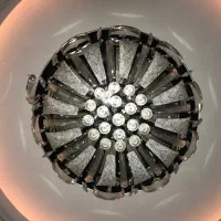 لوستر کنترل دار چندحالته سایزیزرگ قطر ۷۰سانت|لوستر و چراغ آویز|فردیس, قریشی|دیوار