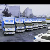 باربری اتوبارحمل اثاثیه منزل بسته بندی خاور ۷متری