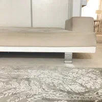 ۷۲متر موکت سالم رنگ کرم روشن