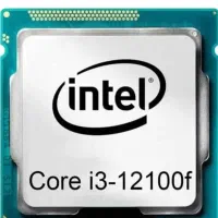 cpu i3 12100f در حد نو