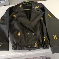 کاپشن چرم زنانه نونومعاوضه با پافر سیلیکونی|لباس|شیراز, شهرک مدرس|دیوار