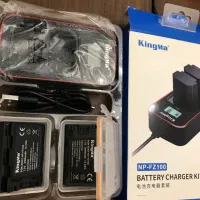 شارژر دوبل و باتری سونی Fz-100|دوربین عکاسی و فیلم‌برداری|تهران, پاسداران|دیوار