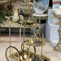 میزبار برنز با طراحی خاص (برنز رمانتیک)