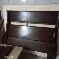 تخت دونفره چوب سالمو تمیز