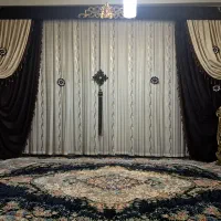 فروش پرده کتیبه دار ۴ متری تمیز و سالم