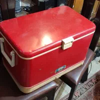 یخچال یخدان مسافرتی آمریکایی قدیمی معیوب|کوهنوردی و کمپینگ|کرج, شهرک پردیسان|دیوار