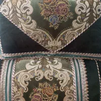 بالشت و پشتی ده جفت با پر گل ..