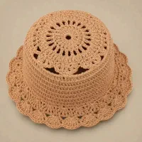 کلاه رافیا ساحلی