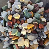 شن رنگی ،قلوه سنگ ،سنگ ورقه ای و حوض