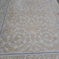 دوتخته فرش ۹متر ۱۲۰۰ طوسی طلایی