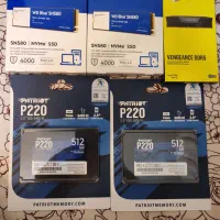 رم DDR5 و SSD SATA و SSD M.2