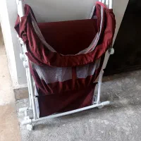 گهواره برقی موزیکال/ تخت تاشو نوزاد/ کریر و بسکت|اسباب و اثاث بچه|رشت, انصاری|دیوار