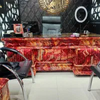 فروش ست میز مدیریتی با صندلی در حد صفر