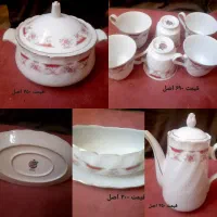 ظروف چینی و کریستال