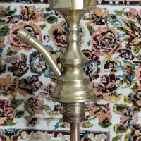 قلیون یک ونیم متری برنجی|کلکسیون و سرگرمی|تهران, مینای شمالی (مخبر)|دیوار