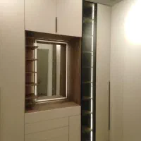 کمد دیواری هایگلاس و مات و نئوکلاسیک|جاکفشی، کمد، دراور|قم, سالاریه|دیوار